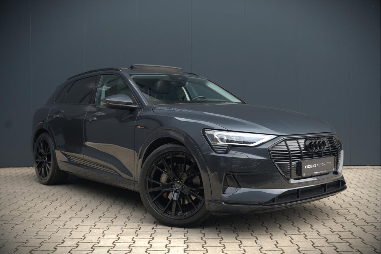 Audi e-tron 50 quattro Business edition Plus 71 kWh | Black Edition | Panoramadak | Camera | Memory Seats | Luchtvering | Adaptive Cruise Control | Keyless | Matrix LED | Leder | Stoelverwarming | NAP |
