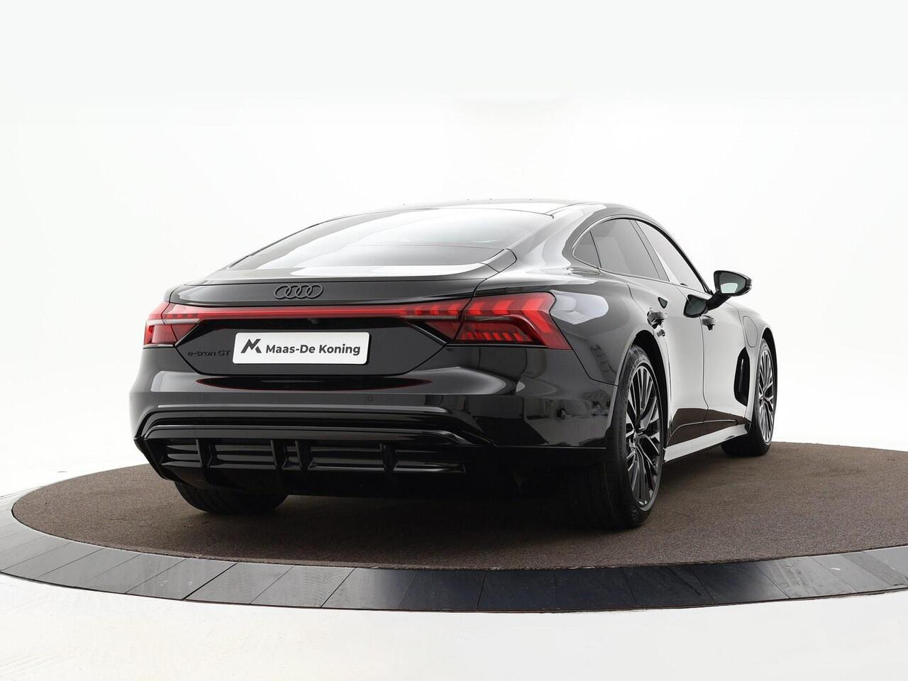 Audi e-tron GT 503 PK · Assistentiepaket Plus remote · Bang & Olufsen Premium 3D · Sportstoelen pro voorin