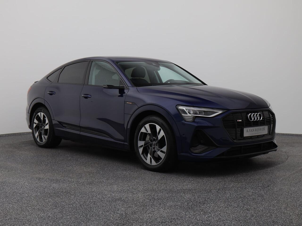 Audi e-tron Sportback 50 quattro S edition 71 kWh | CAMERA | KEYLESS | LUCHTVERING | STOELVERWARMING