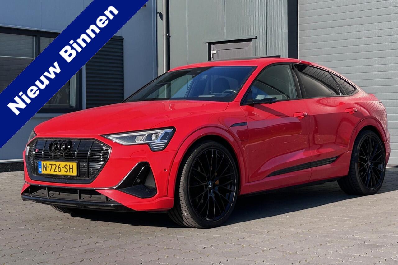Audi e-tron Sportback 55 quattro S-Line 95 kWh RS stoelen PANO B&O 23" 54790KM!