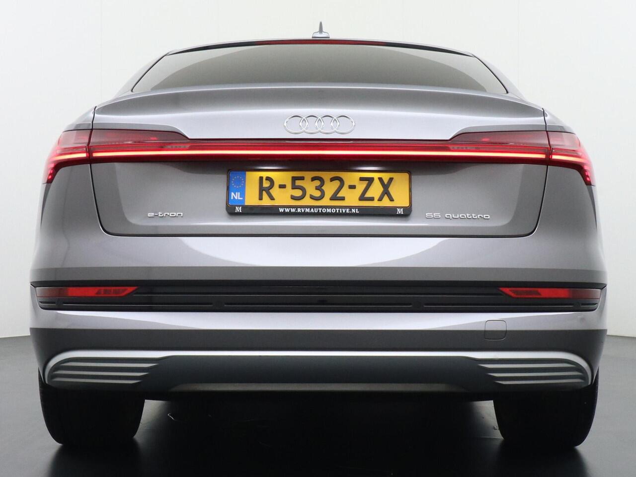 Audi e-tron Sportback 55 quattro Advanced edition 95 kWh 100% SOH | RIJKLAARPRIJS INCL. 12MND BOVAG | CAMERA | LEDER