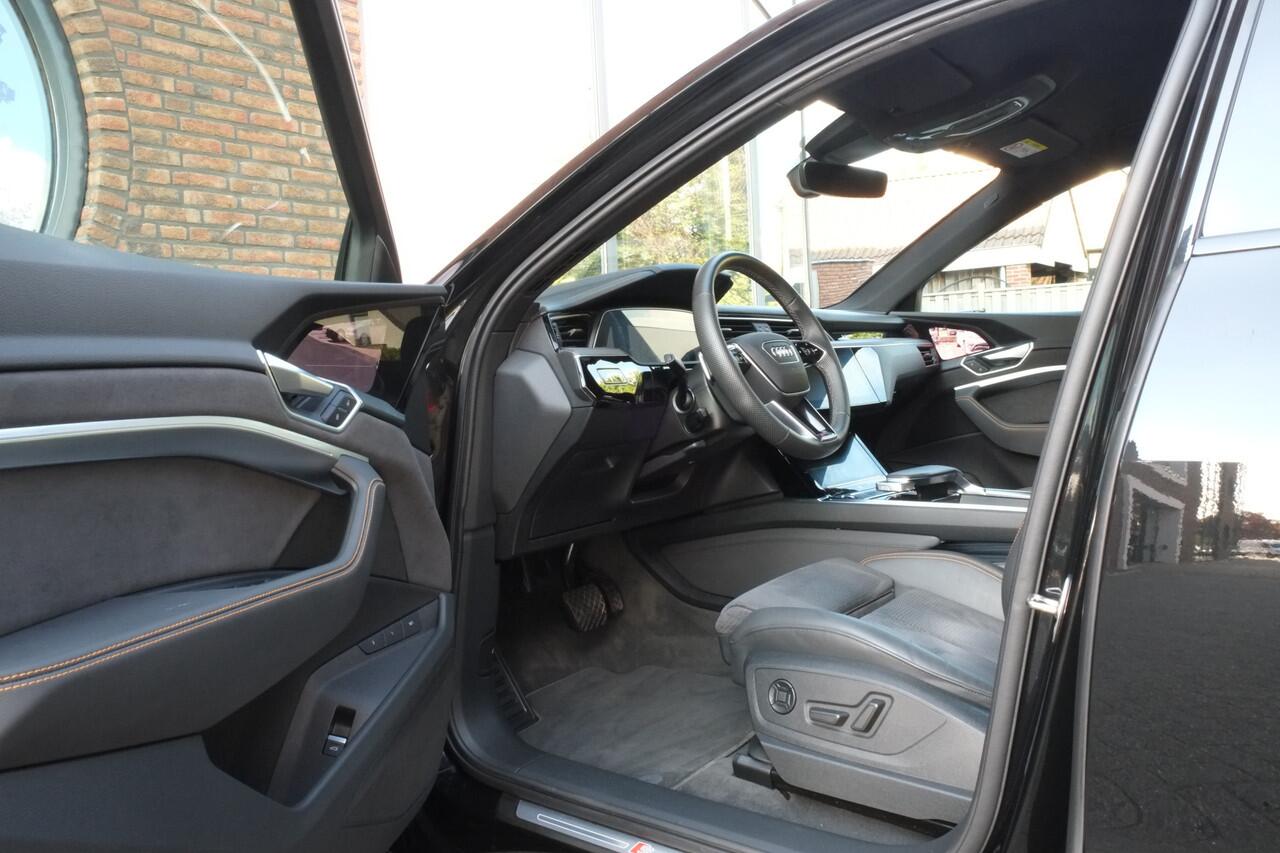 Audi e-tron Sportback 55 quattro S-LINE 95 kWh 360° Camera, Head-up, El stoelen, Leder