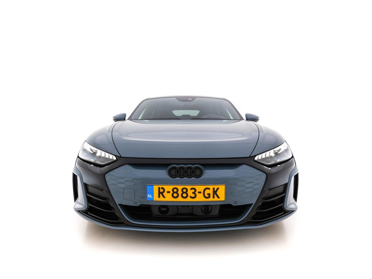 Audi e-tron GT 93 kWh AWD [ 3-Fase ] {SOH-91%} *PANO | LUXURY-LEATHER | BANG/OLUFSEN-AUDIO | HEAD-UP | ADAPT.CRUISE | BLINDSPOT | MATRIX-LED | AIR-SUSPENSION | SPORT-SEATS | SURROUND-VIEW | KEYLESS | DIGI-COCKPIT | NAVI-FULLMAP | 21"ALU*