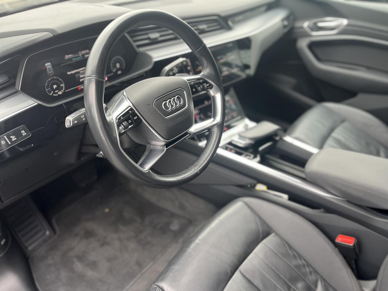 Audi e-tron e-tron 50 quattro Launch edition plus 71 kWh ACC Panoramadak Lederen bekleding