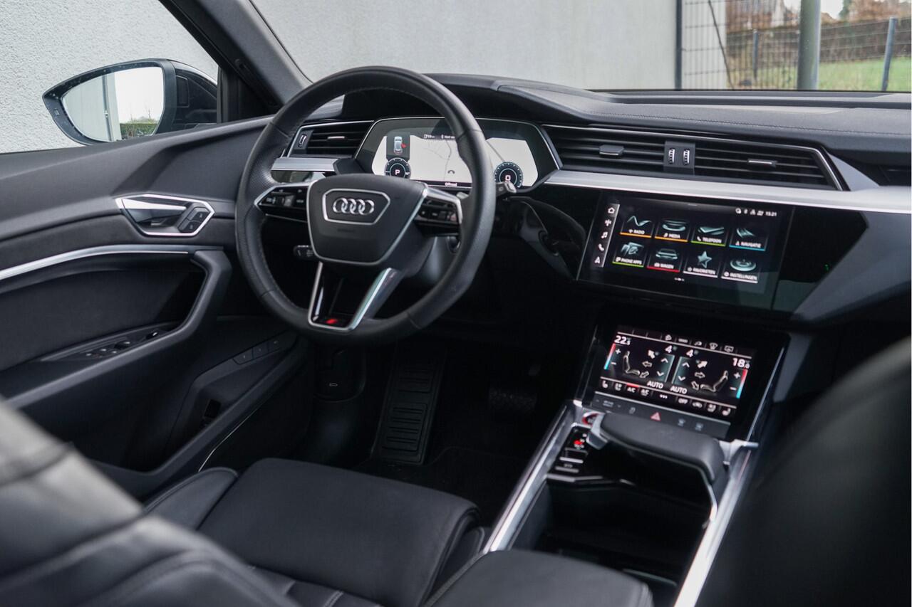 Audi e-tron S Quattro 371kW / Massage-Ventilatie/ B&O/ Aero pakket/ Adaptive Cruise Control/ Panoramadak/ 371kW (504PK)