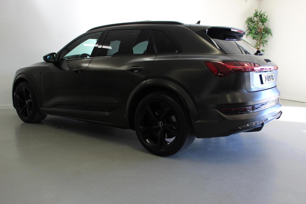 Audi e-tron S quattro 95 kWh | 504PK! | PANO | NL-AUTO! | WRAP | CARPLAY | ACC | NAVI | STOEL-VERW | 21''LMV |