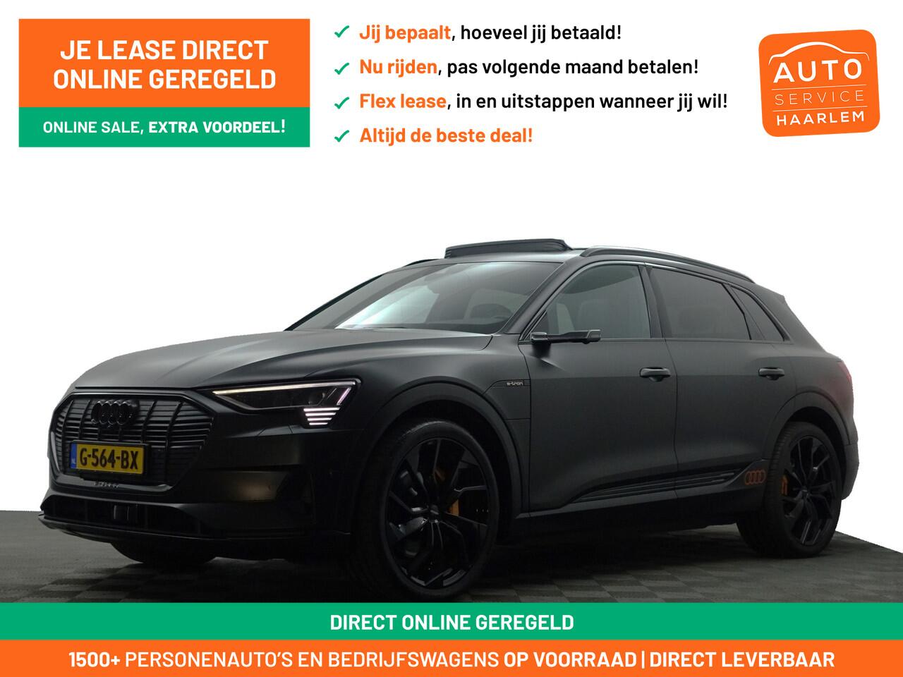 Audi e-tron e-tron 55 quattro advanced 95 kWh- Bang Olufsen, 2x Laadpoort, Camera Spiegels, 360 Camera, Panoramadak