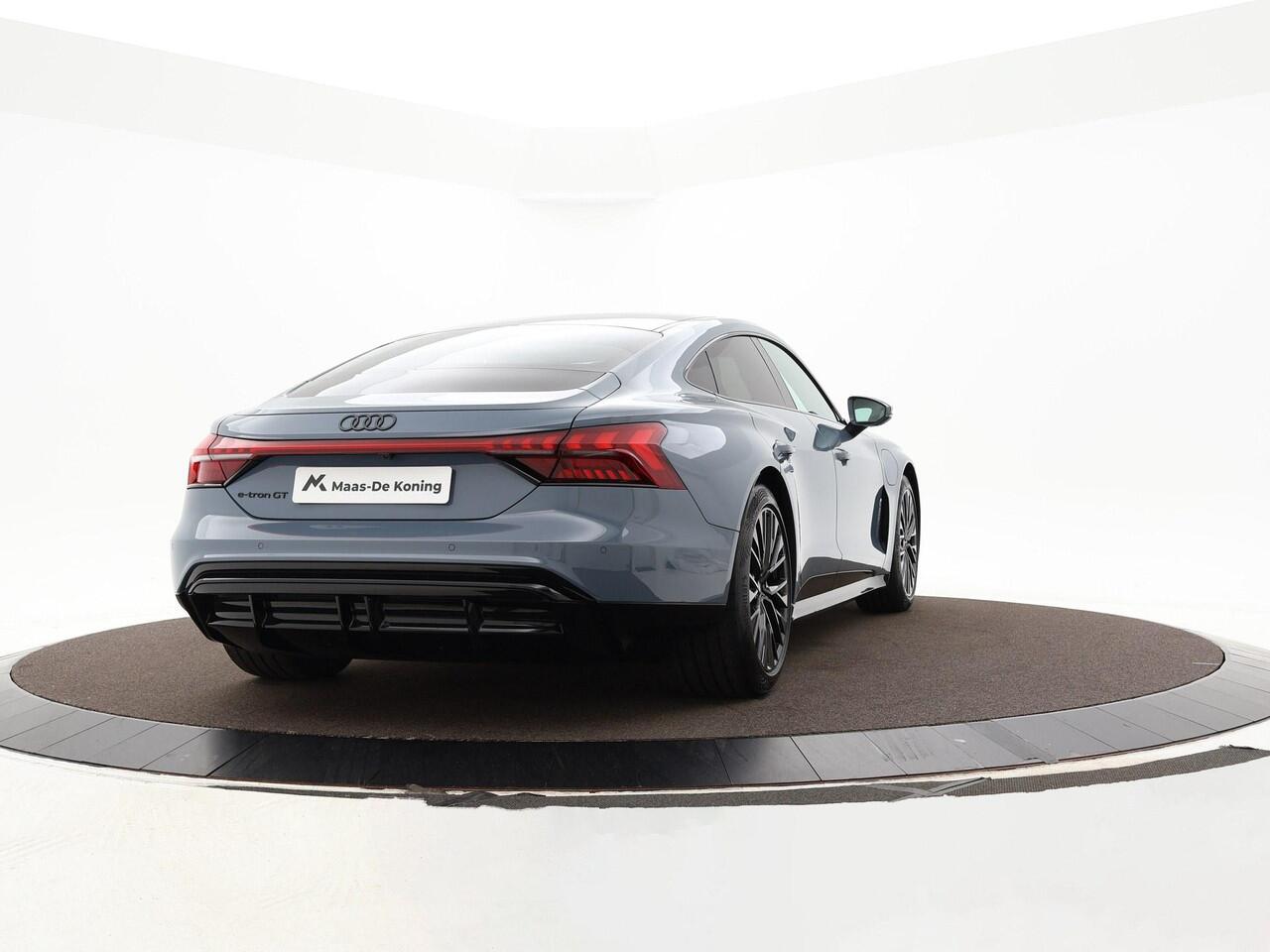 Audi e-tron GT quattro 503 PK · B&O Premium 3D · Elektr. voorst. geheugen best. · Optiekpakket zwart plus