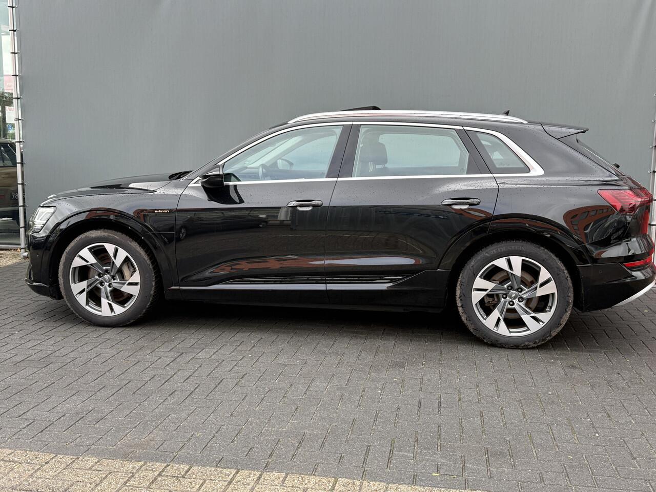 Audi e-tron BWJ 2020 e-tron 50 313 PK quattro Launch edition plus 71 kWh PANODAK | STOELVERW. | FULL LED | LEER | ADAPTIVE CRUISE | ELEKTR. STOELEN | ELEKTR. ACHTERKLEP NAVI | CLIMA | LMV | PDC