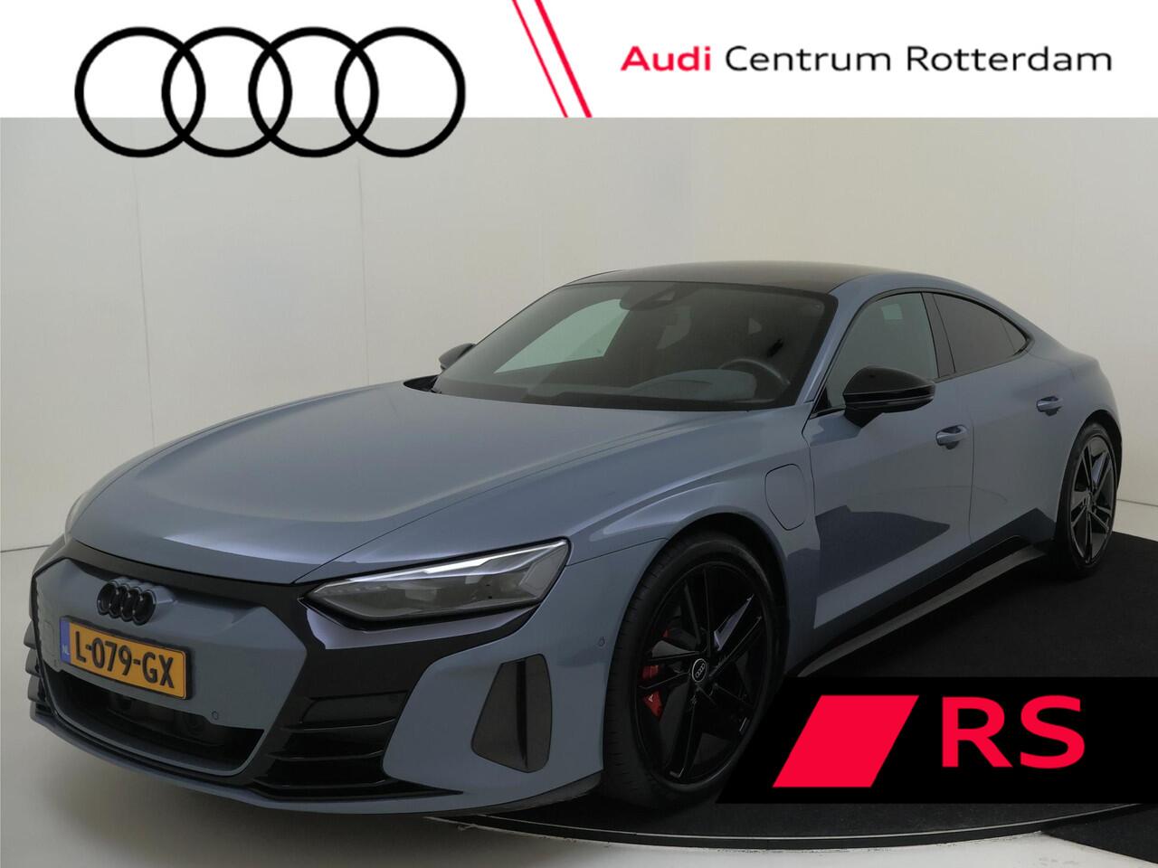 Audi e-tron GT RS 93 kWh | Carbon pakket in- en exterieur | 360 camera | Luchtvering | Stoelventilatie voor | Bang & Olufsen | Lederen bekleding | LED matrix verlichting |