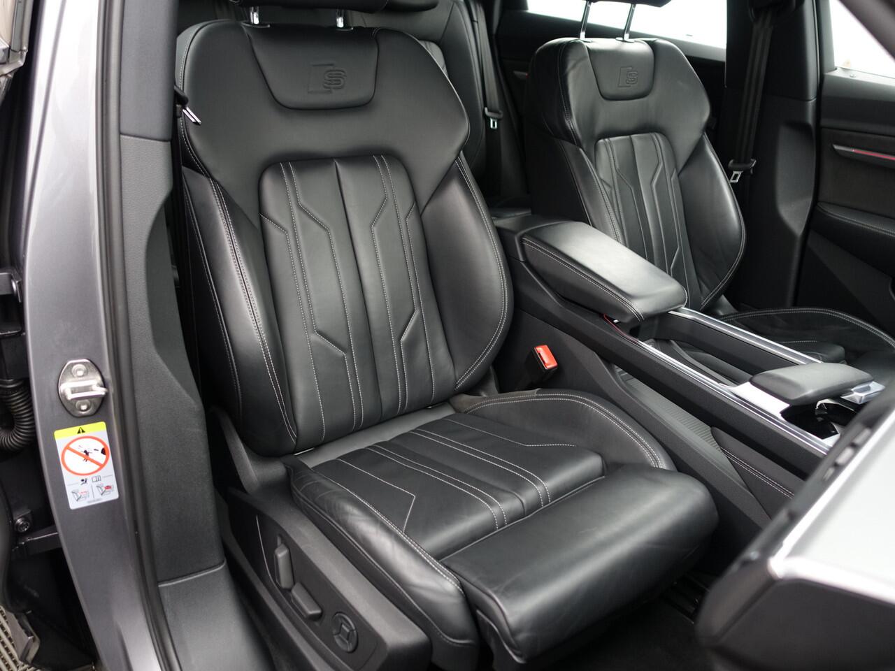 Audi e-tron e-tron 55 quattro S advanced 95 kWh Bang Olufsen, Camera Spiegels, 360 Camera, Sfeerverlichting, Luchtvering