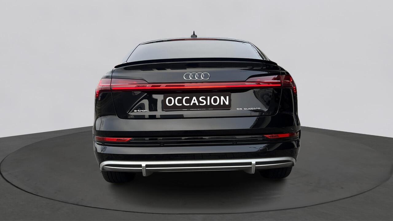 Audi e-tron Sportback 55 quattro 408pk S edition / B&O Audio / Panoramadak / Stoelverwarming