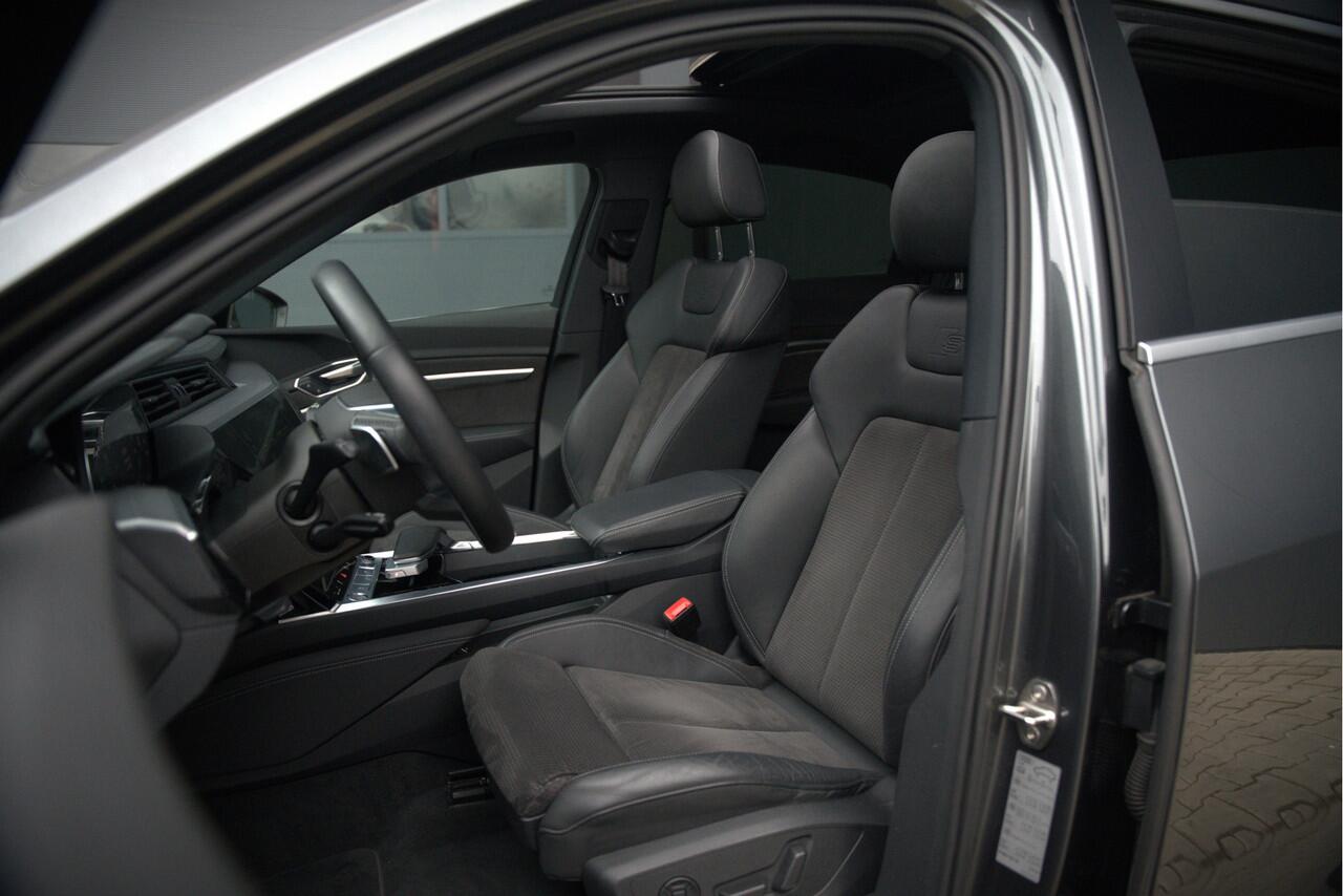 Audi e-tron Sportback 50 quattro S edition 71 kWh | S-Line | Panoramadak | Memory Seats | Luchtvering | Adaptive Cruise Control | Apple Carplay | Keyless | Matrix LED | Leder | Stoelverwarming | NAP |