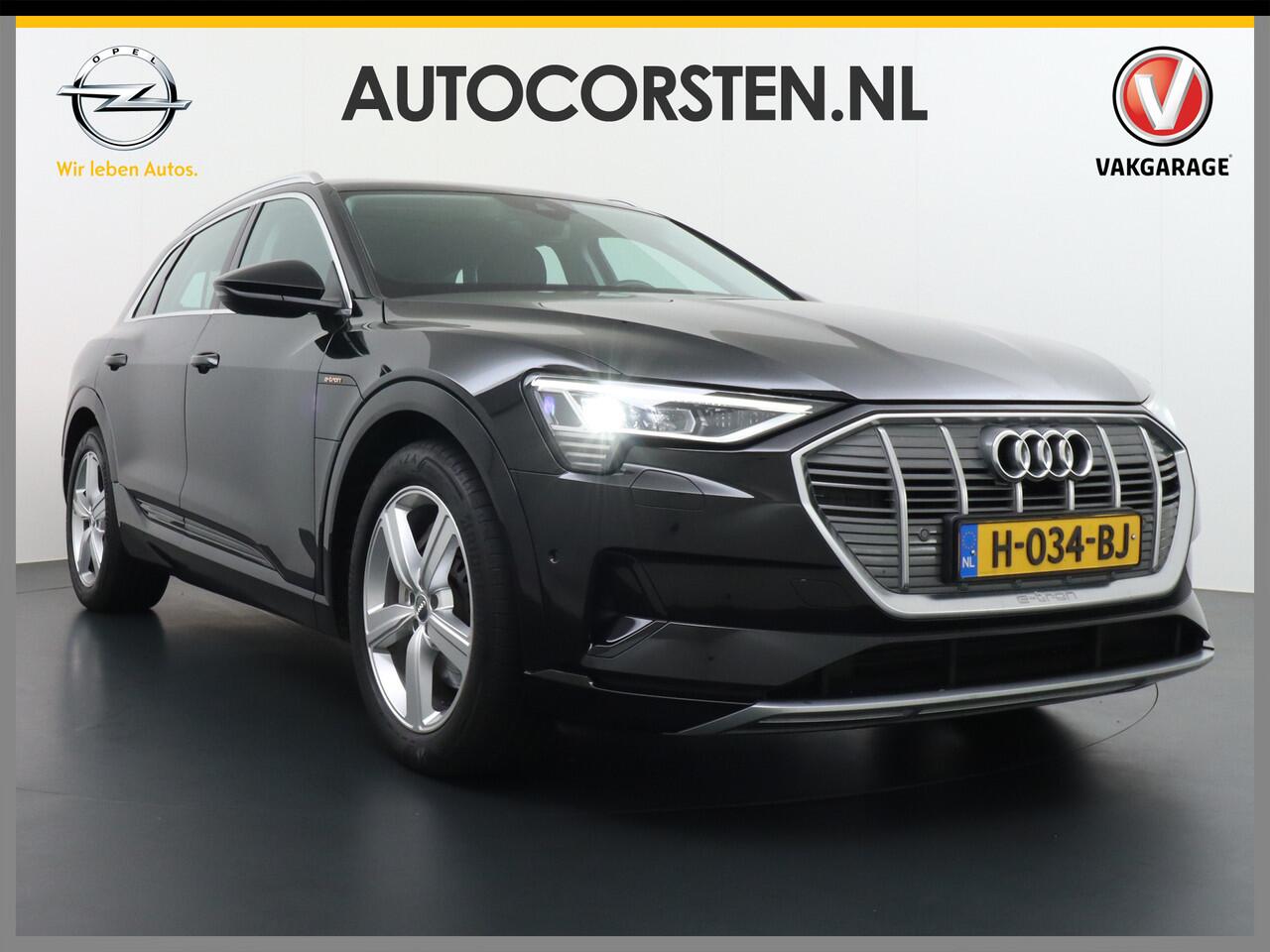 Audi e-tron 50 Quattro Leer Panodak Adap.Cruise Android Auto Wireless Apple Carplay Navi Ecc Luchtvering 71kWh Launch Edition Plus Memory Stoelverwarming Led Elek.Achterklep Keyless SOH=91% 1e Eigenaar Origineel Nederlandse Auto