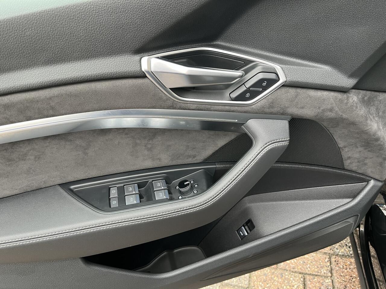 Audi e-tron 50 quattro edition 71 kWh / AUTOMAAT/ PANO / LUCHTVERING/ TREKHAAK/ SMARTPHONE INTERFACE/ ELEK. KLEP/ STOEL VERWARM./ PARK.SENSOR.V+A./ CAMERA V+A/ ACC/ KEYLESS/ DRIVE SELECT/ NAVI/ LED/ DAB/ CLIMA/ ISOFIX/ 20'' LMV