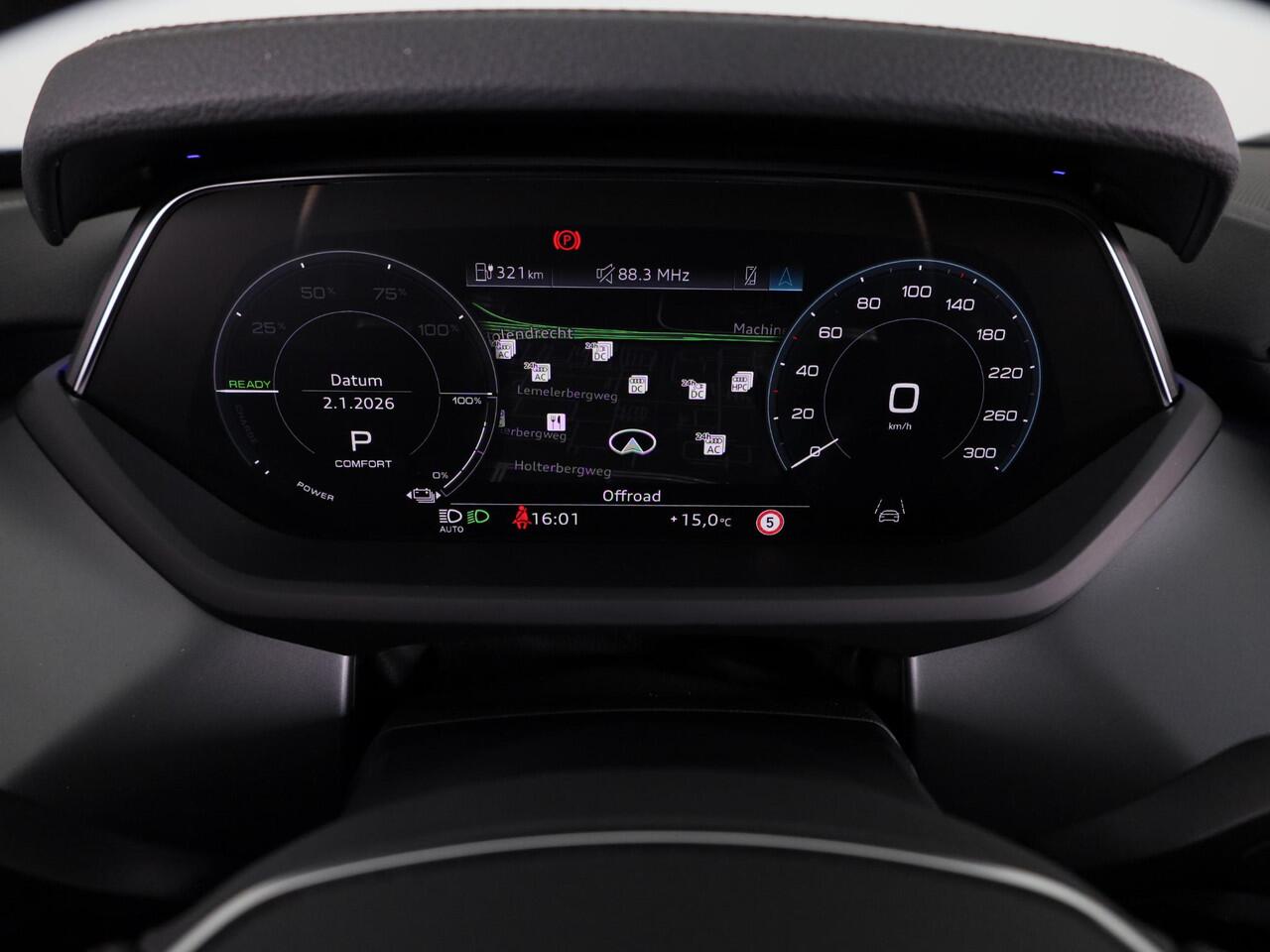 Audi e-tron GT 93 kWh 476pk | Panoramadak | Adaptieve cruise controle | Verwarmbare voorstoelen| 20 inch lichtmetalen velgen