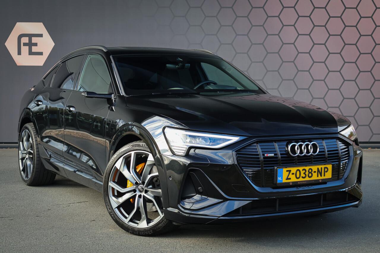 Audi e-tron Sportback 55 quattro 95 kWh | NETTO BIJTELLING SLECHTS ¤ 472,- | RS-STOELEN | ADAPTIVE CRUISE | 22" | B&O SURROUND | PANORAMADAK | VIRTUAL MIRRORS | STUURWIELVERWARMING | TREKHAAK| HEAD-UP DISPLAY | STOELVERWARMING V+A | LUCHTVERING | CARPLAY | DUBBE GLAS