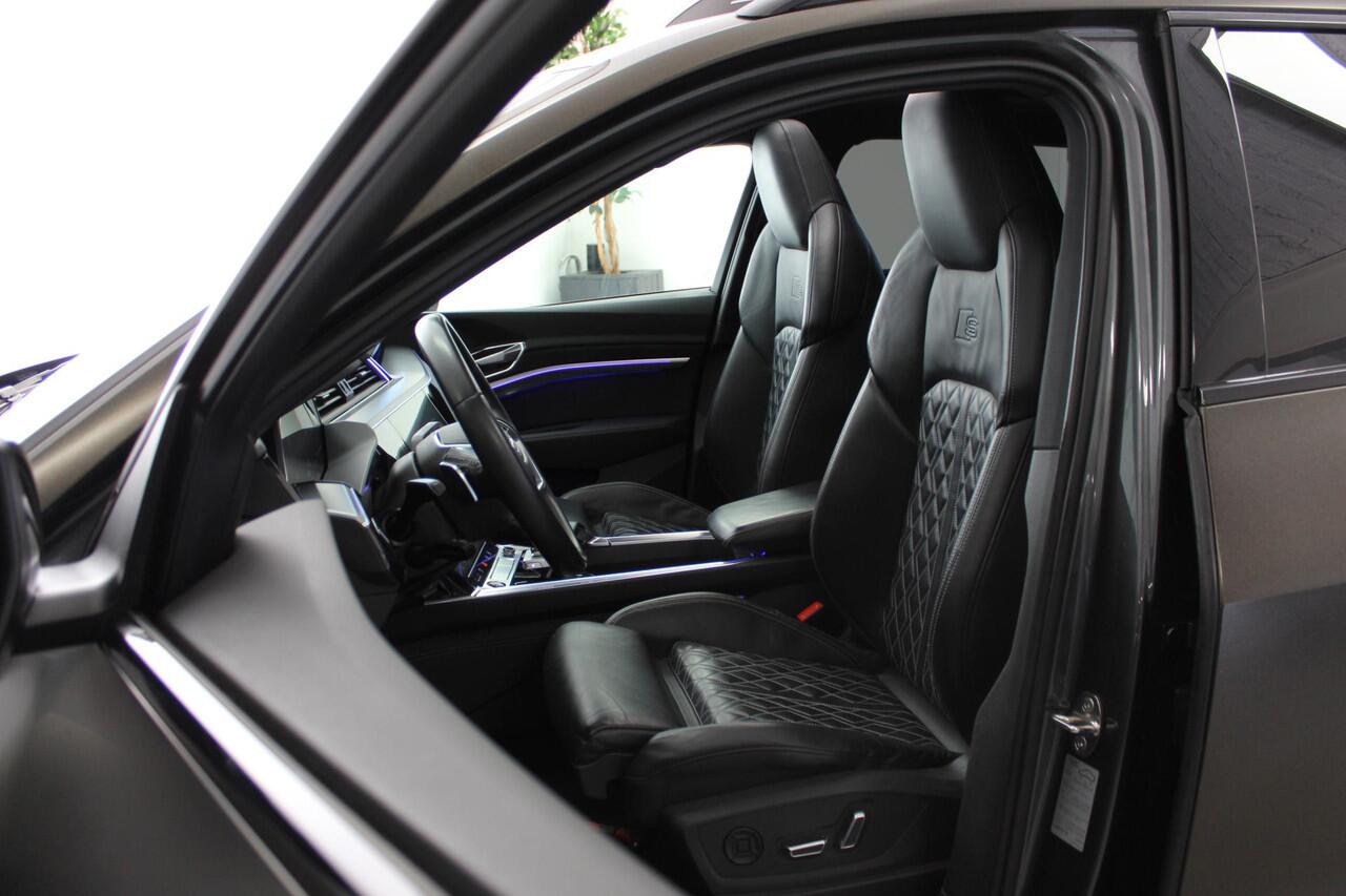 Audi e-tron S quattro 95 kWh | 504PK! | PANO | NL-AUTO! | WRAP | CARPLAY | ACC | NAVI | STOEL-VERW | 21''LMV |