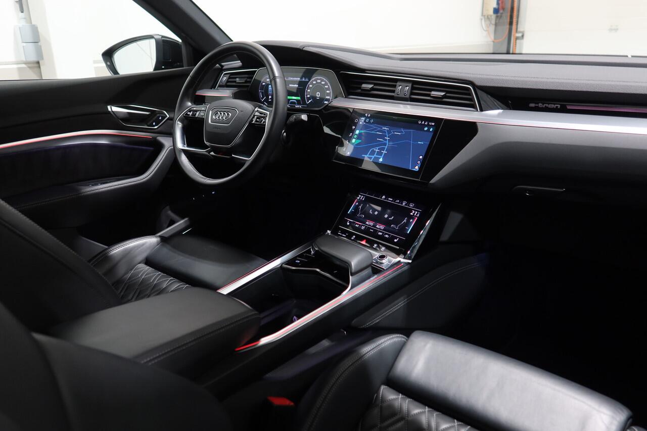 Audi e-tron Sportback 50 quattro S edition I Sportstoelen I 3x S-Line I B&O I Full options