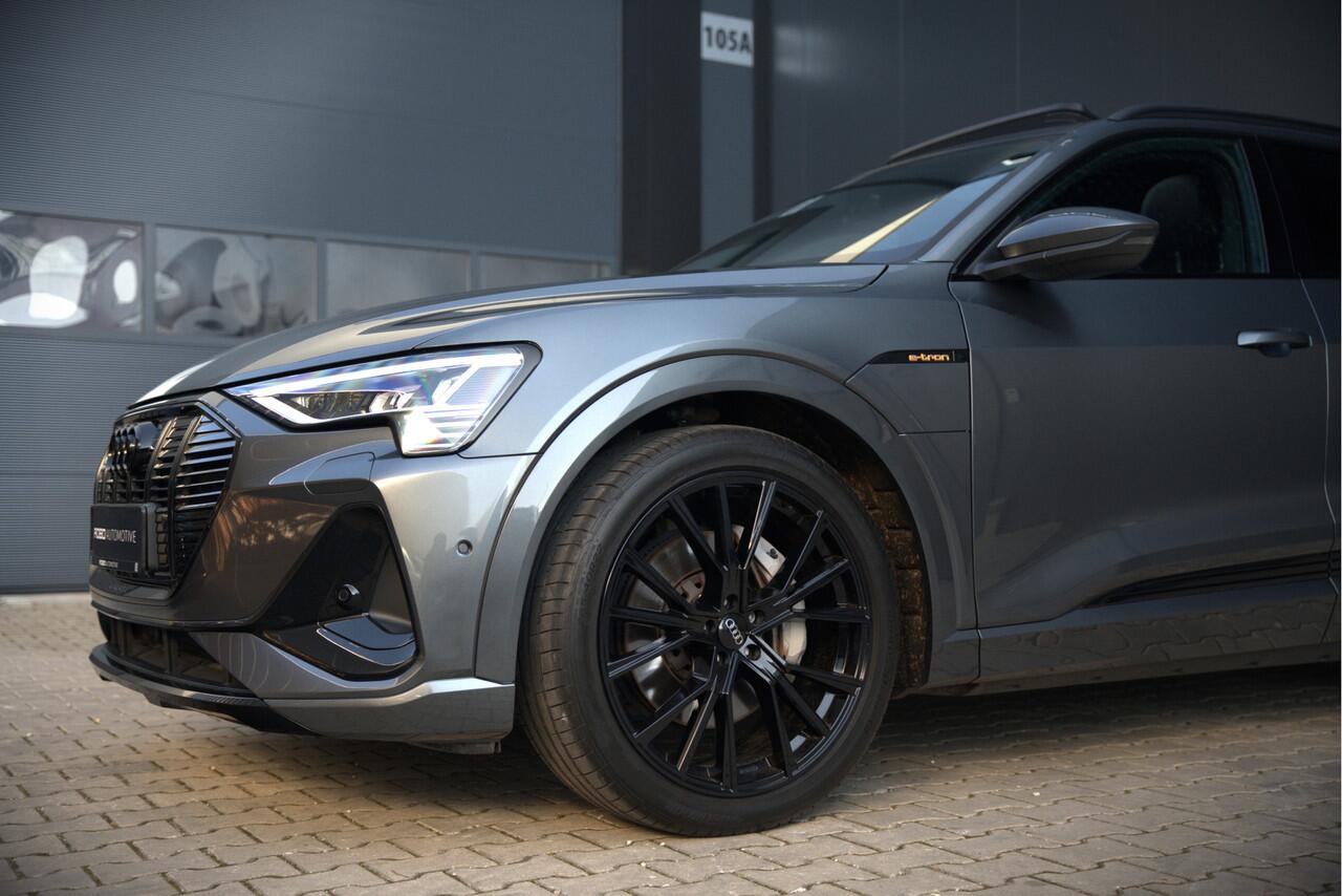 Audi e-tron 50 quattro S edition 71 kWh | S Line | Black Edition | Panoramadak | Memory Seats | Luchtvering | Adaptive Cruise Control | Keyless | Matrix LED | Leder | Stoelverwarming | NAP | BTW