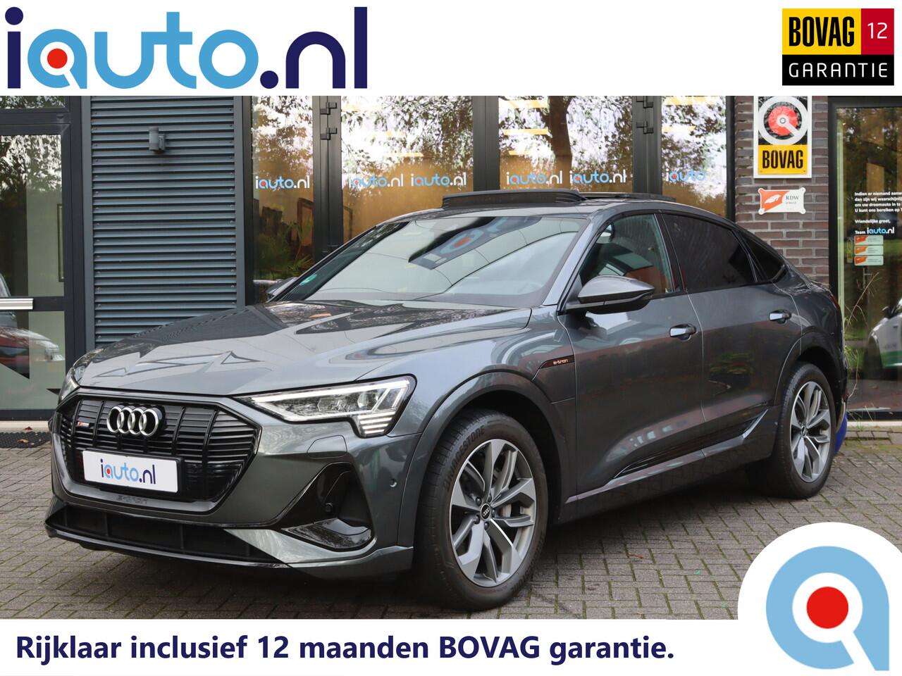 Audi e-tron Sportback 55 quattro S-Line Optiek 95 kWh Pano/Matrix LED/Camera/ACC/Elek. stoelen+mem/20"