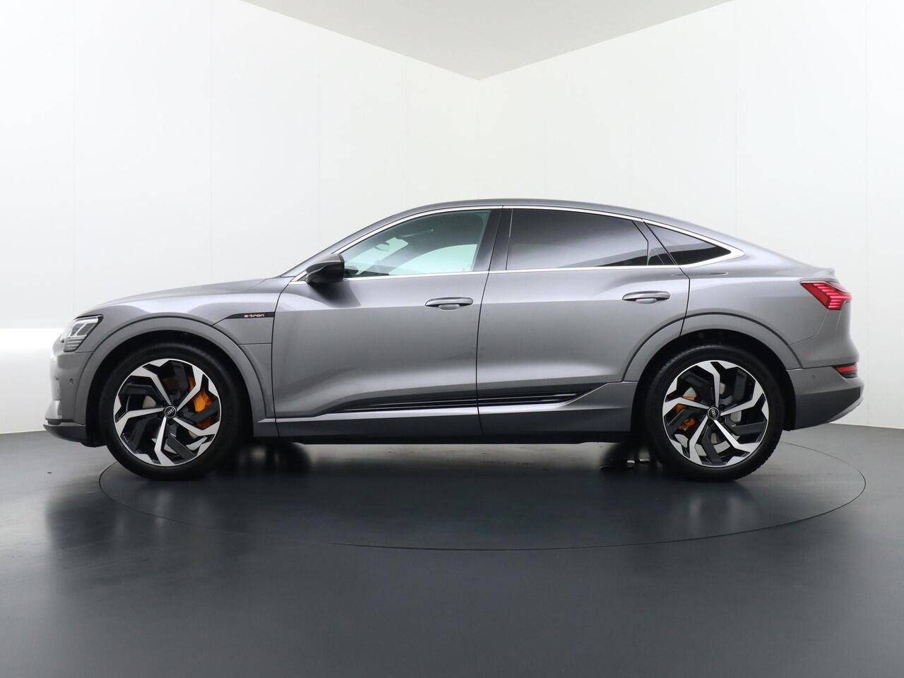 Audi e-tron Sportback 55 quattro Advanced edition 95 kWh 100% SOH | RIJKLAARPRIJS INCL. 12MND BOVAG | CAMERA | LEDER