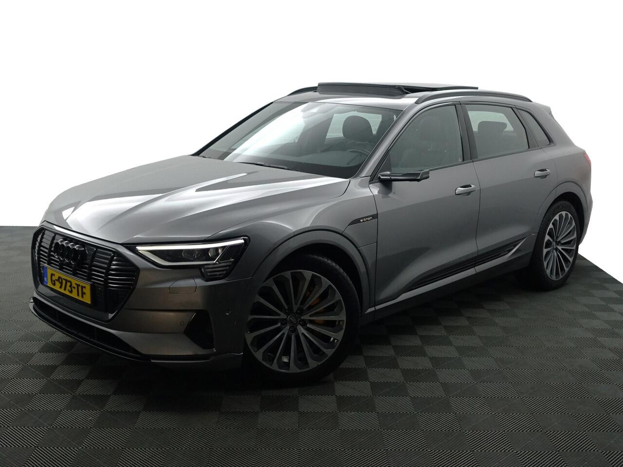 Audi e-tron e-tron 55 quattro S advanced 95 kWh Bang Olufsen, Camera Spiegels, 360 Camera, Sfeerverlichting, Luchtvering