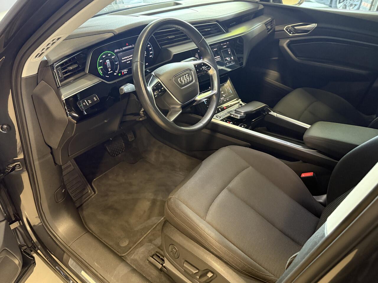 Audi e-tron Sportback 55 quattro Business edition 95 kWh | SOH 90% | Navigatie | Memory stoelen | 20'' Inch