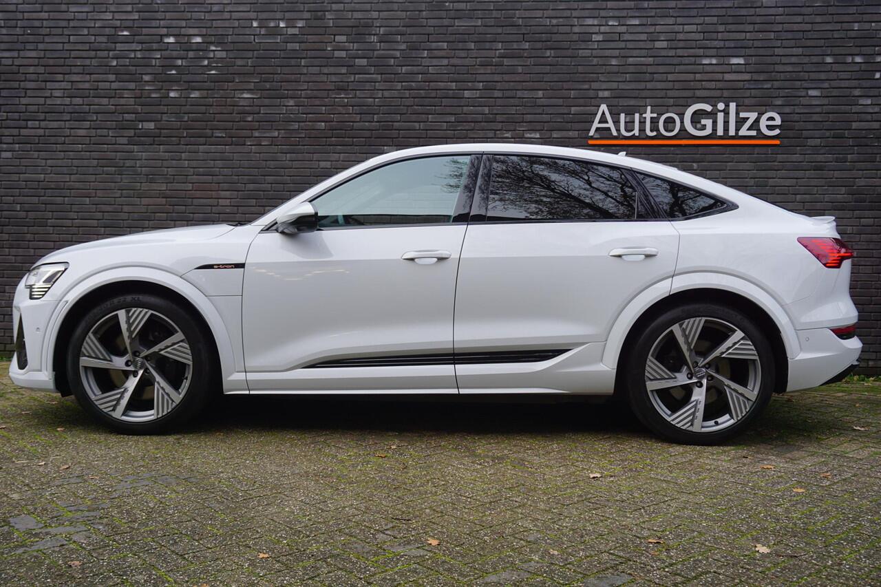 Audi e-tron Sportback S Quattro RS Stoelen l Luchtvering l Pano l Zwart Optiek l 22 Inch l B&O l NAP l Sfeer