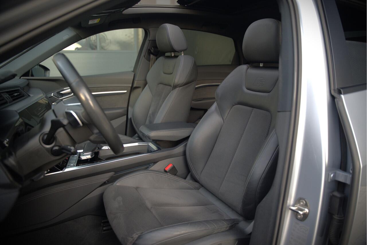 Audi e-tron Sportback 50 quattro S edition 71 kWh | S-Line | Black Edition | Panoramadak | Memory Seats | Luchtvering | Adaptive Cruise Control | Apple Carplay | Keyless | Matrix LED | Leder | Stoelverwarming | NAP |