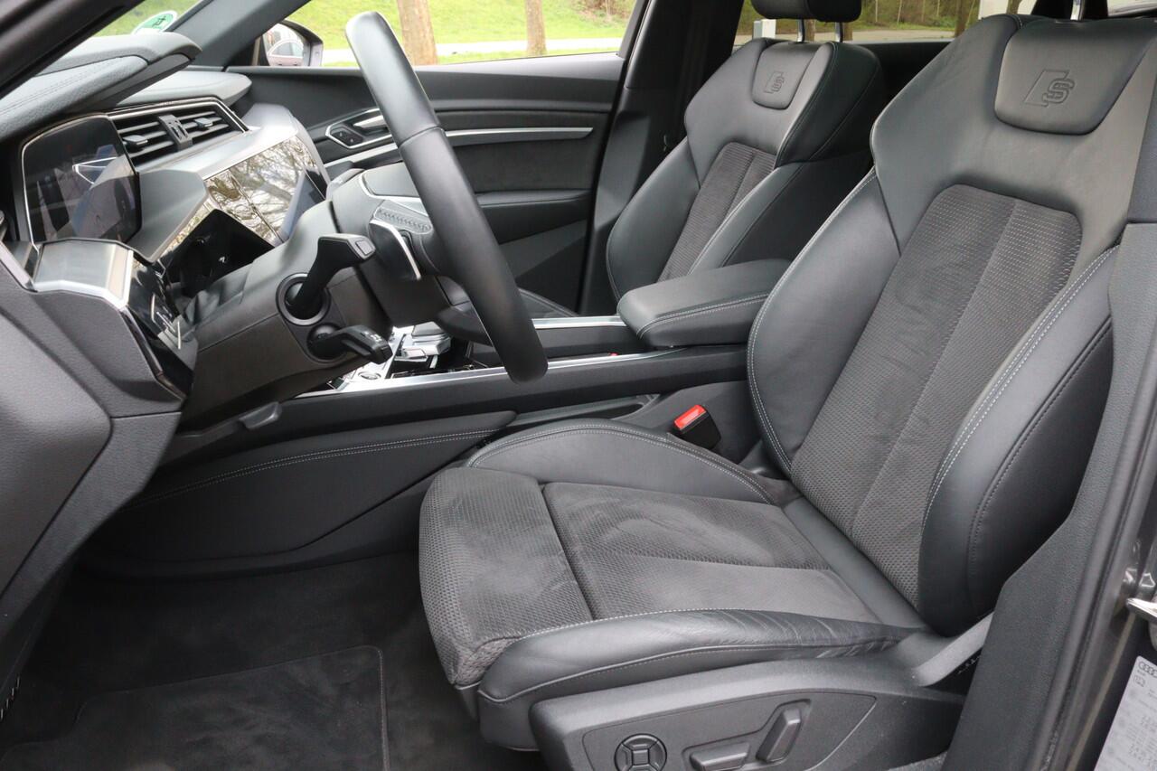 Audi e-tron Sportback 55 quattro S-Line Optiek 95 kWh Pano/Matrix LED/Camera/ACC/Elek. stoelen+mem/20"