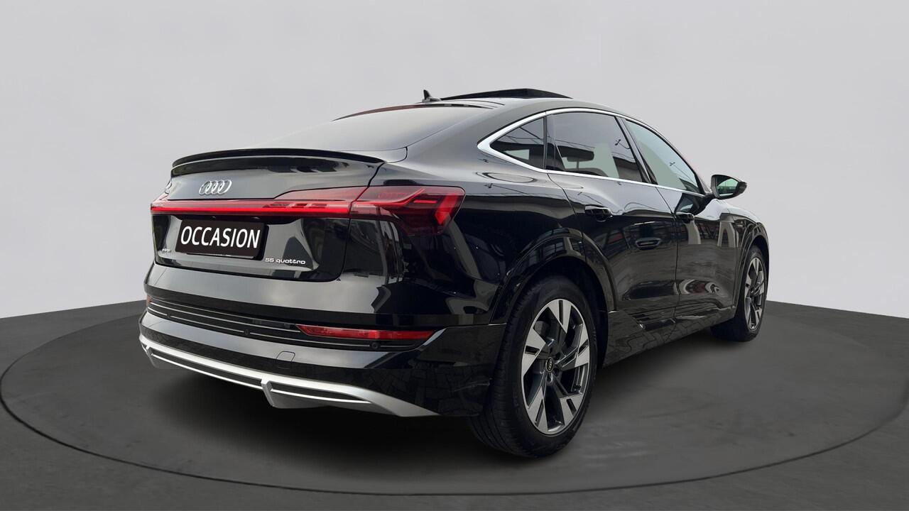 Audi e-tron Sportback 55 quattro 408pk S edition / B&O Audio / Panoramadak / Stoelverwarming