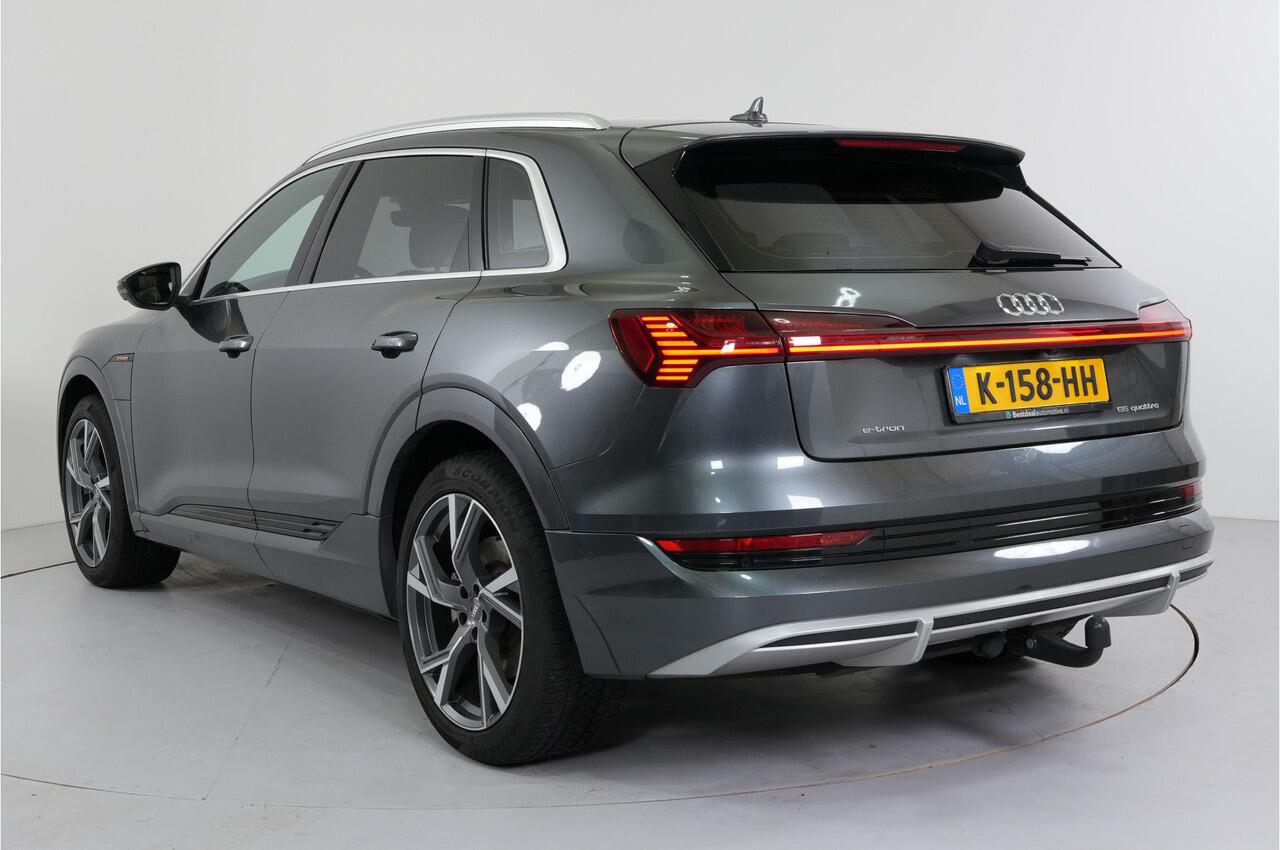 Audi e-tron 55 quattro S edition 95 kWh S-Line | Trekhaak | Pano | Leder | Trekhaak | Camera | Premium Audio |