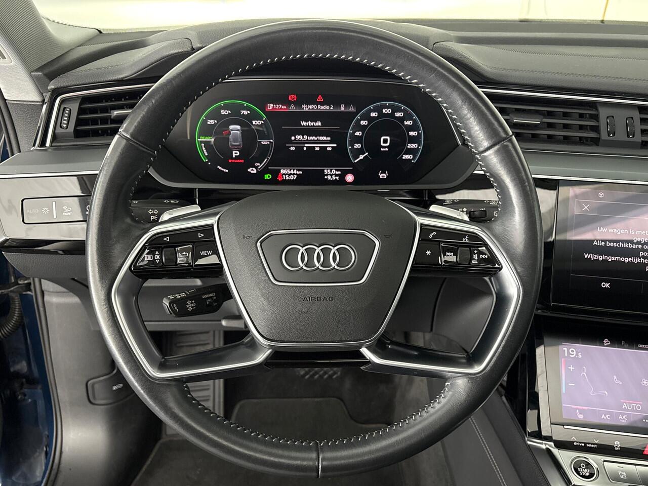Audi e-tron 55 quattro Business edition Plus 95 kWh | AFN. TREKHAAK 1800kg | SCHUIF-KANTEL | 408 PK |