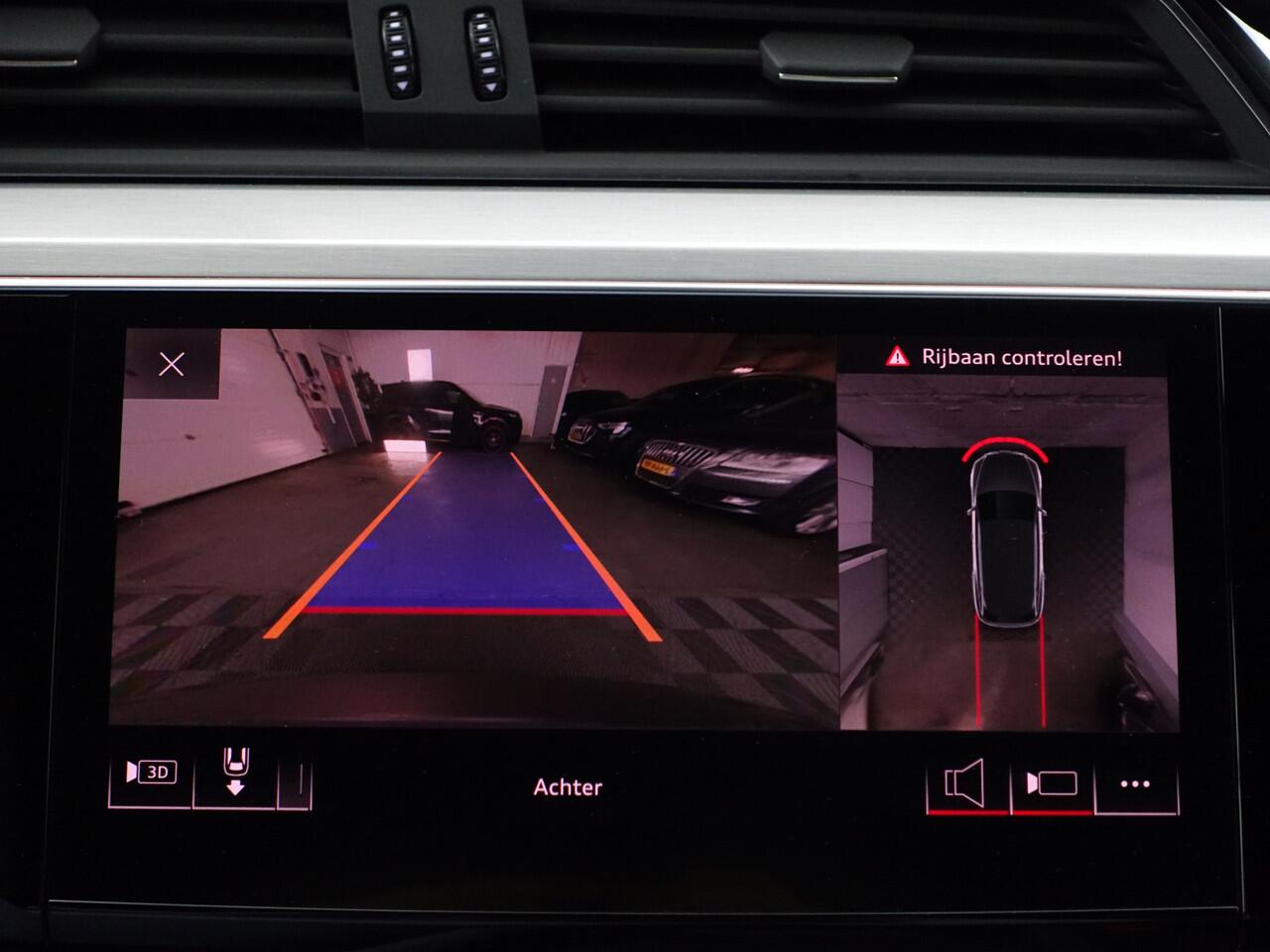 Audi e-tron e-tron 55 quattro S advanced 95 kWh Bang Olufsen, Camera Spiegels, 360 Camera, Sfeerverlichting, Luchtvering