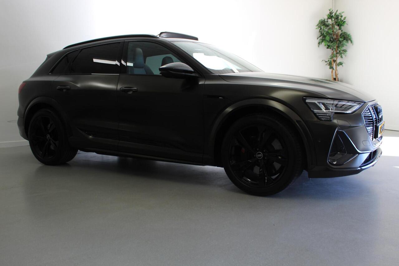 Audi e-tron S quattro 95 kWh | 504PK! | PANO | NL-AUTO! | WRAP | CARPLAY | ACC | NAVI | STOEL-VERW | 21''LMV |