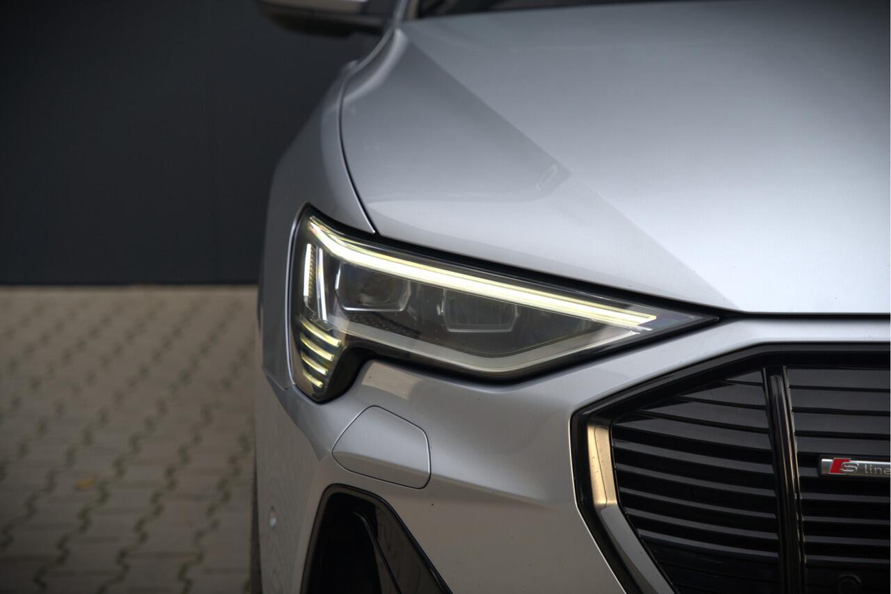 Audi e-tron Sportback 50 quattro S edition 71 kWh | S-Line | Black Edition | Panoramadak | Memory Seats | Luchtvering | Adaptive Cruise Control | Apple Carplay | Keyless | Matrix LED | Leder | Stoelverwarming | NAP |