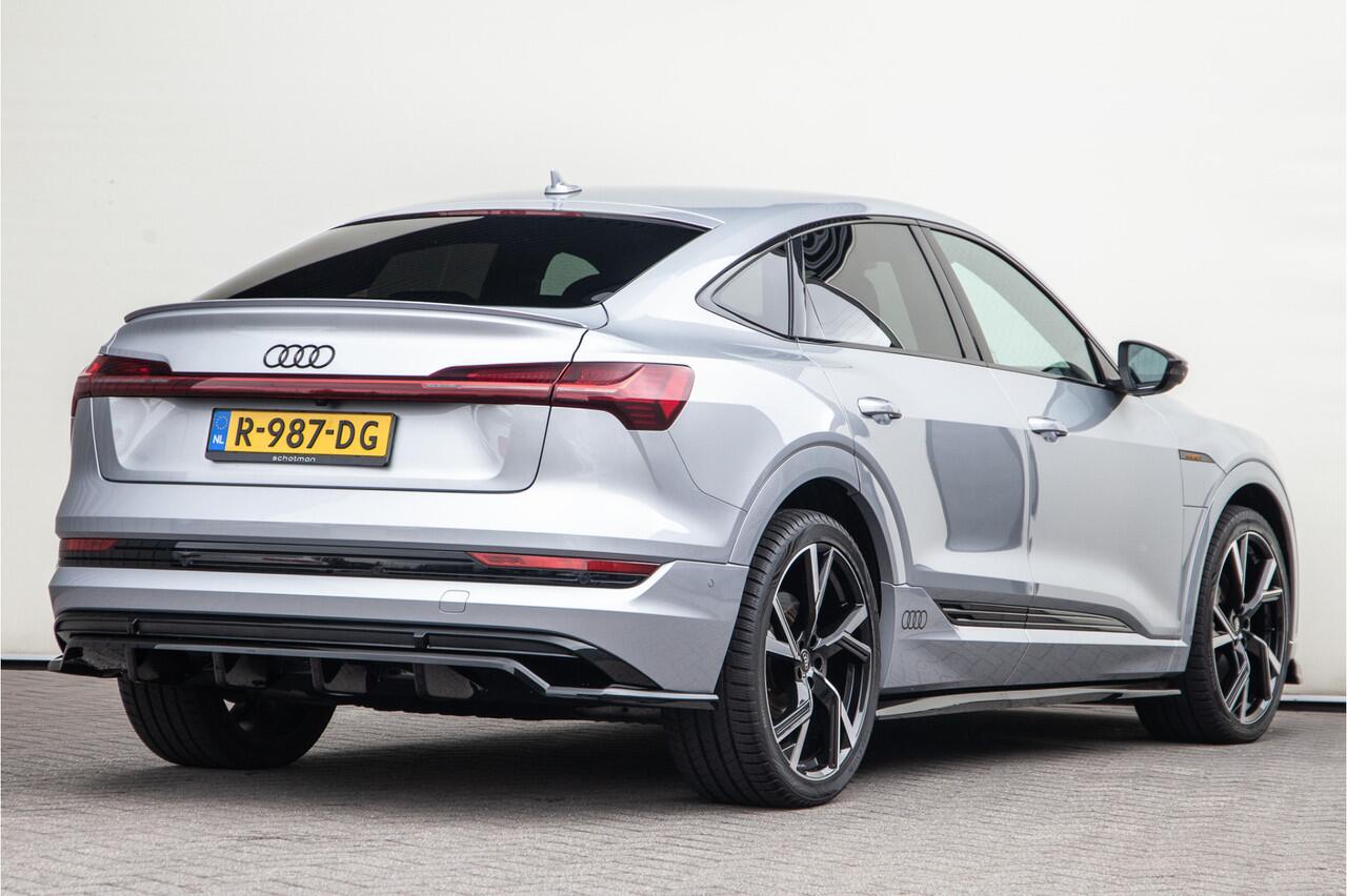 Audi e-tron Sportback 55 quattro S edition 95 kWh B&O, Memory, Adap. cruise, 2022