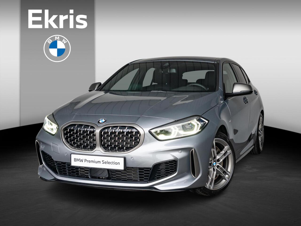 BMW 1-SERIE 5-deurs M135i xDrive | M Sportpakket | Innovation Pack | 18 inch | Stuurwielverwarming | Comfort Access | Elektrisch verstelbare stoelen | Head Up Display | HiFi