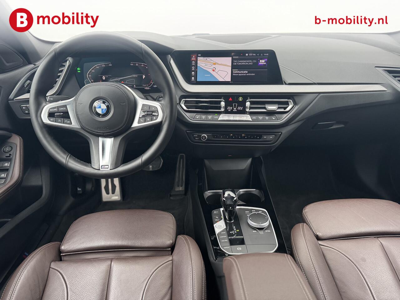 BMW 1-SERIE 120i High Executive M-Sport 179PK Automaat Achteruitrijcamera | Hifi sound System | Apple CarPlay | DAB | Cruise Control