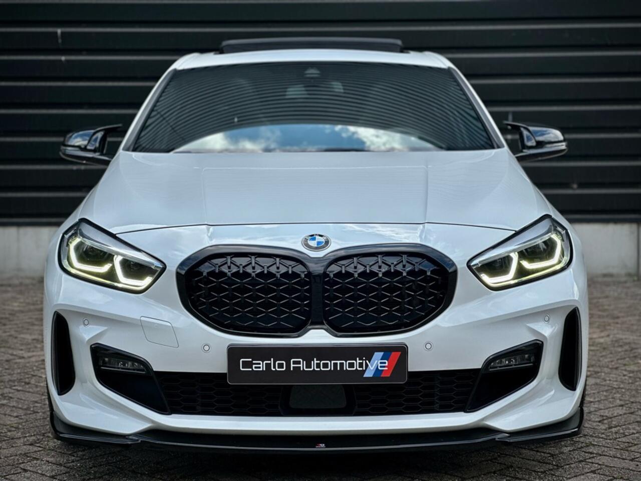BMW 1-SERIE 118i M135 M-PERFORMANCE PANO|SCHAALSTOEL|HiFi|LEDER