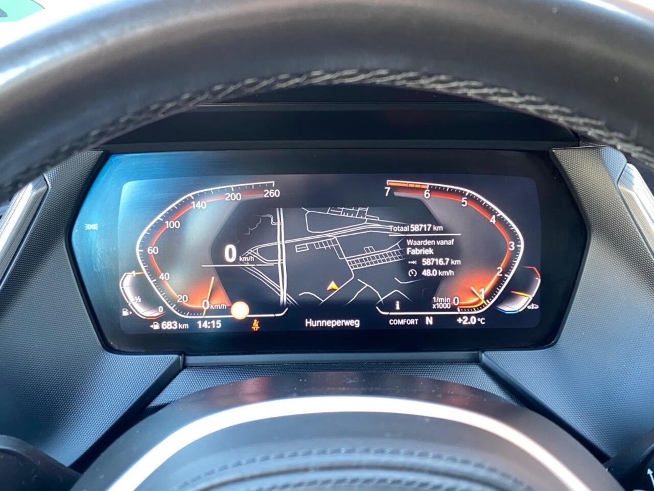 BMW 1-SERIE 118I EXECUTIVE EDITION M-SPORTPAKKET NAVI CRUISE CARPLAY CAMERA HALF LEDER