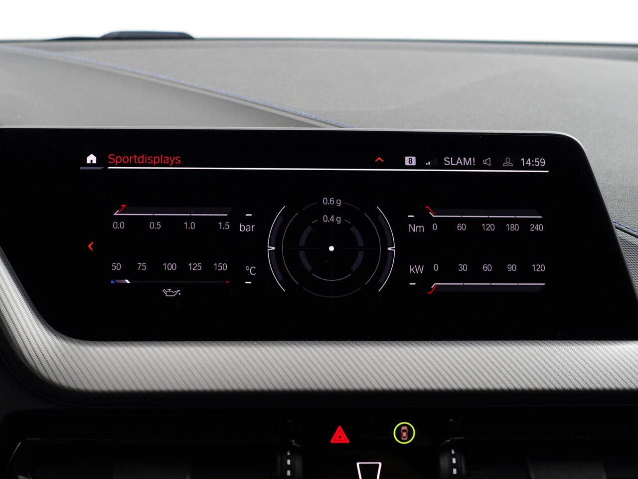 BMW 1-SERIE 118i M Sport Performance Aut- Carplay, Android Auto, Xenon Led, Sfeerverlichting, Stoelverwarming, Shadowline