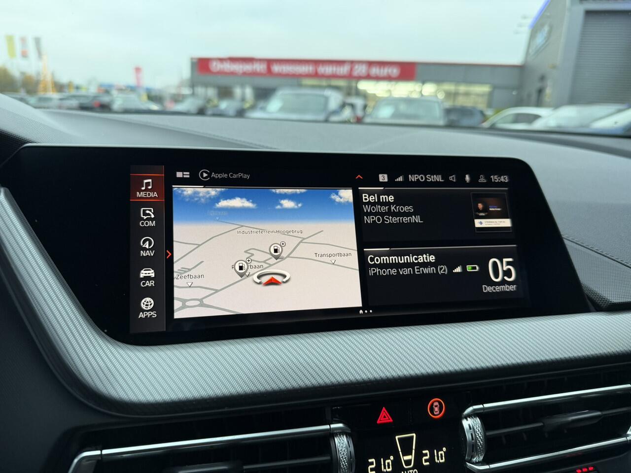 BMW 1-SERIE 118i Automaat M Sport Leer Carplay Cruise Control Adaptieve LED BTW Auto