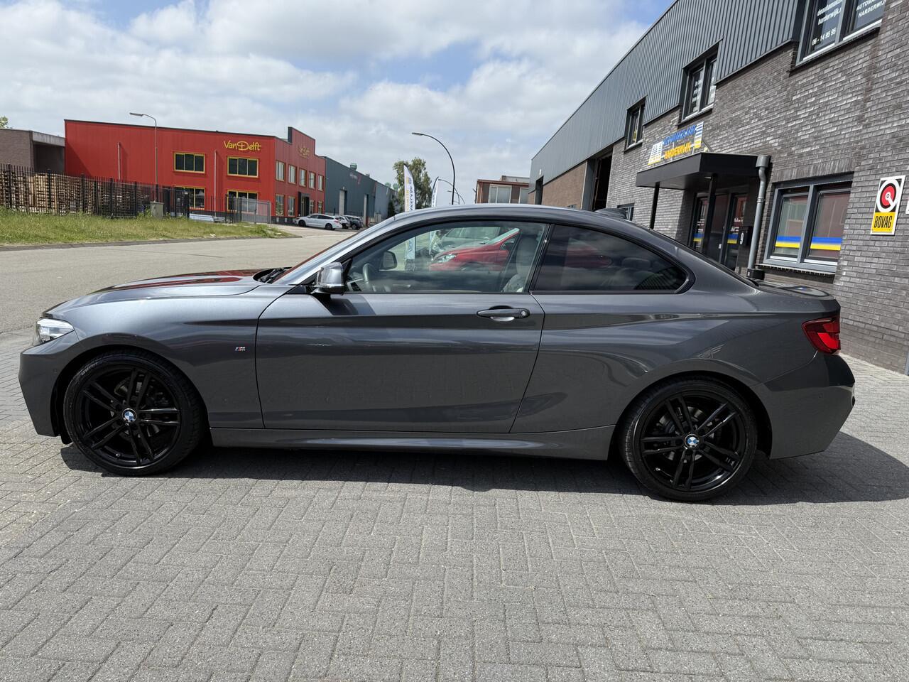 BMW 2-SERIE Coupé 218i High Executive Edition | 1E EIGENAAR | 12MND GARANTIE | NL AUTO | DAB | LED | NAVI | CRUISE | LEDER | LMV |