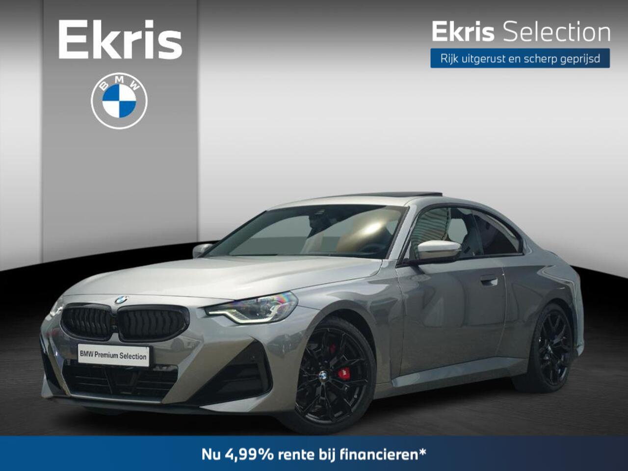BMW 2-SERIE Coupé 220i M Sportpakket Pro 19'' / Schuif-/kanteldak / Harman Kardon / Stuur-stoelverwarming | Ekris Selection
