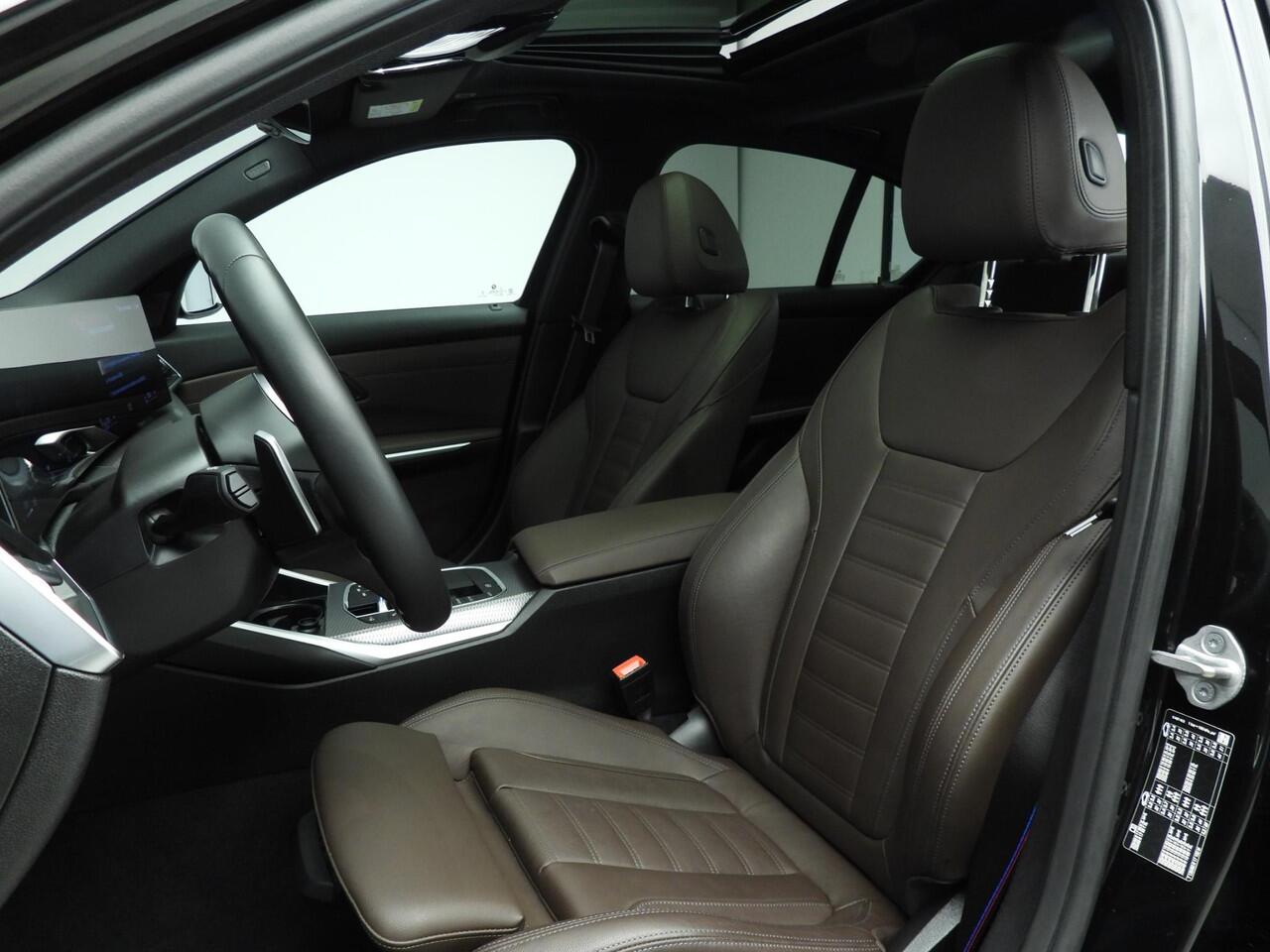 BMW 3-SERIE Sedan 318i | M-Sportpakket | LED | Leder | HUD | Schuifdak | Elektr. zetels | DAB | Hifi speakers | Alu 19 inch