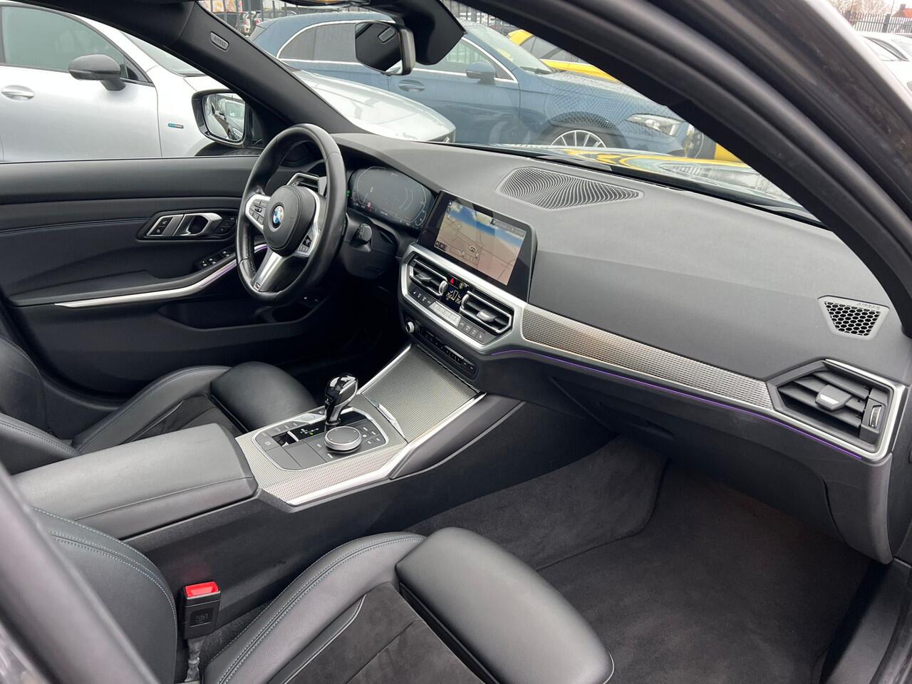 BMW 3-SERIE Touring 330e High Executive M-SPORT SHADOW-LINE PANORAMADAK AMBIENT MEMORY 360-CAMERA CARPLAY