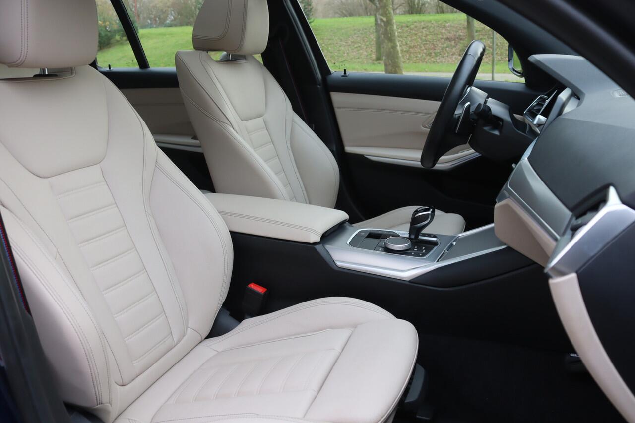 BMW 3-SERIE Touring 330e M-Sport Shadow Line Pano/Laser LED/Leder/360/Keyless/Head-up/ACC/Dodehoek