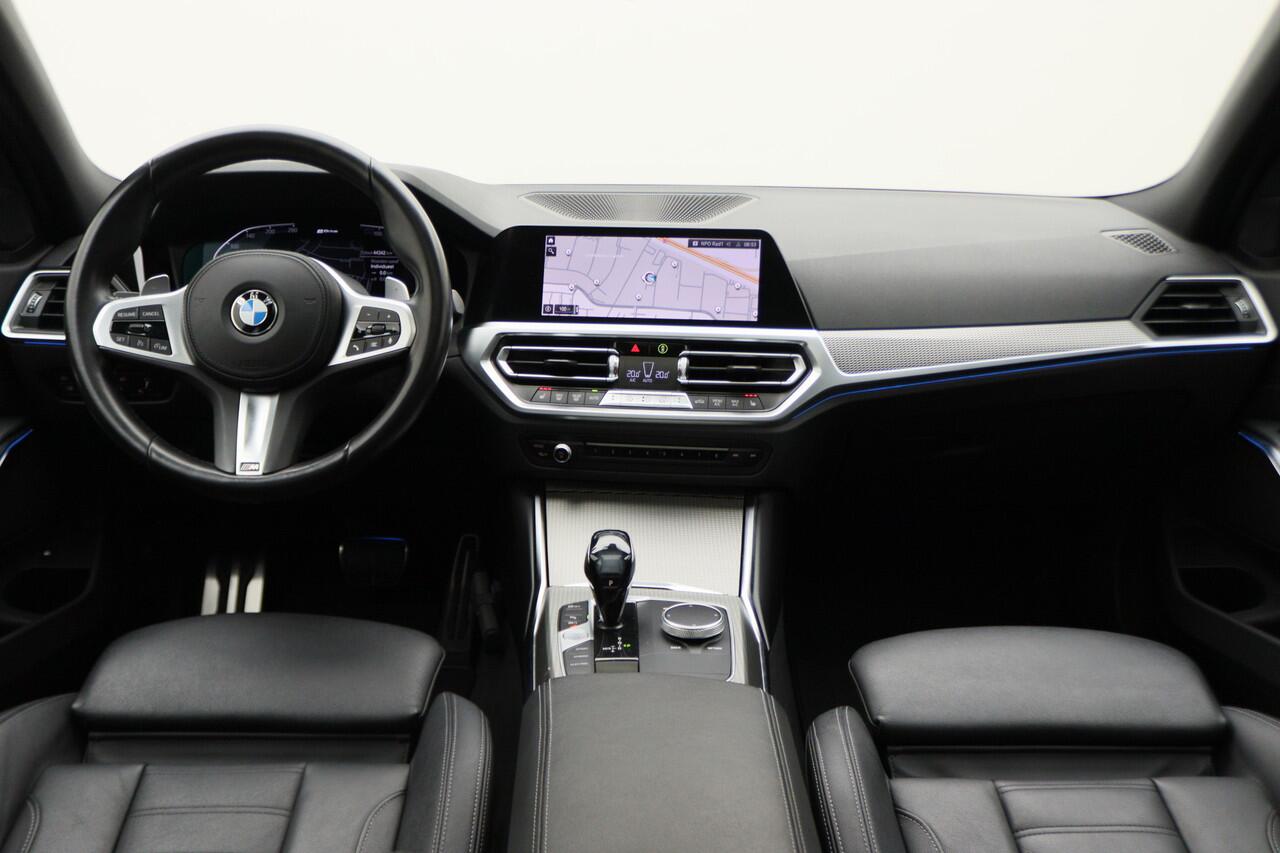 BMW 3-SERIE 320e Business Edition Plus M Sport Laser LED, Leer, Schuif-/kanteldak, Apple Carplay, Trekhaak elektr., 19"